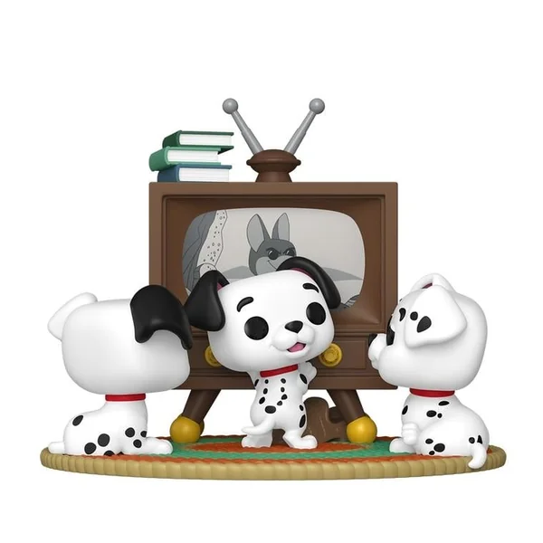 101 DALMATIENS – POP Moments N° 1664 – Rolly, Patch & Lucky avec TV