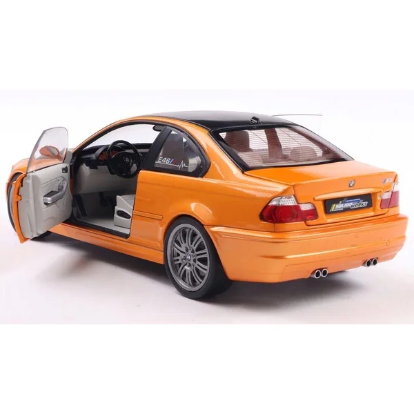 1/18 BMW E46 M3 COUPE SOLIDO WORKS ORANGE 2000