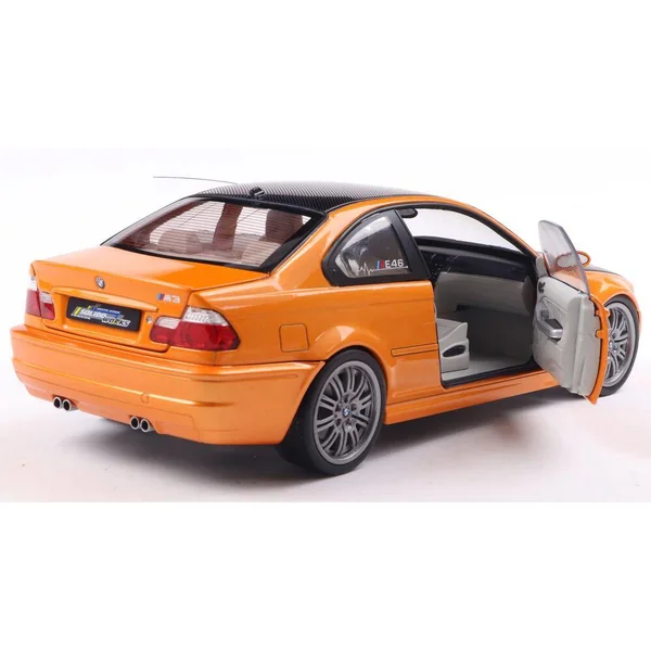 1/18 BMW E46 M3 COUPE SOLIDO WORKS ORANGE 2000