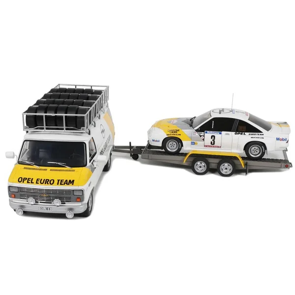 1/18 RALLYE PACK OPEL WHITE TOUR DE CORSE 1984