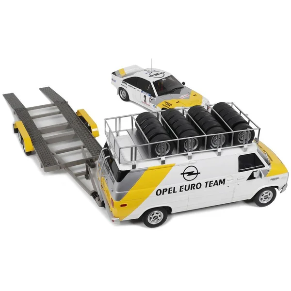 1/18 RALLYE PACK OPEL WHITE TOUR DE CORSE 1984