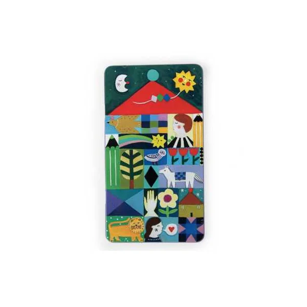 12 crayons de couleur métallisés Les comètes filantes - Moulin Roty