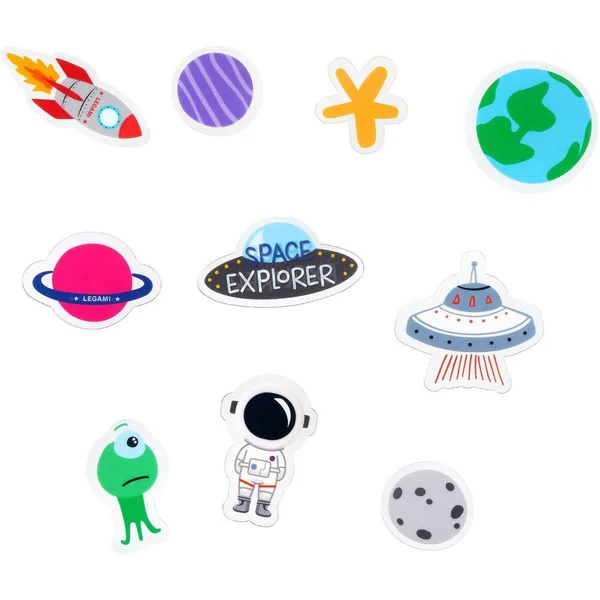 30 BICYCLE SPOKE DECORATIONS - PIMP YOUR BIKE! - SPACE