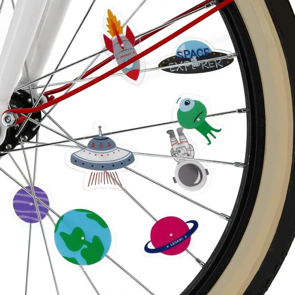30 BICYCLE SPOKE DECORATIONS - PIMP YOUR BIKE! - SPACE