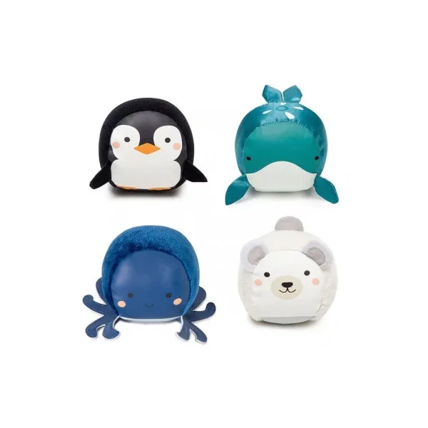 4 Balles d'Éveil Animaux de la mer - Little Big Friends 0+