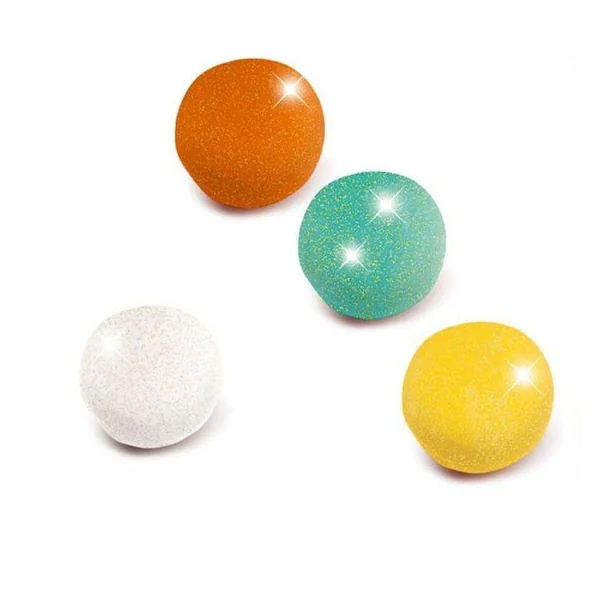 4 pots de pâte à modeler pailletées - Djeco