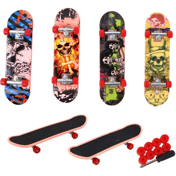 4 TROTTIFUN SKATES 9.5 CM AVEC ROUES DE RECHANGE ET TOURNEVIS