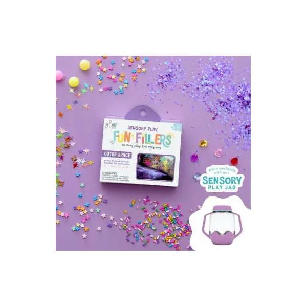 Accessoires sensoriels Espace Fun Fillers - Glo Pals - Jouet sensoriel