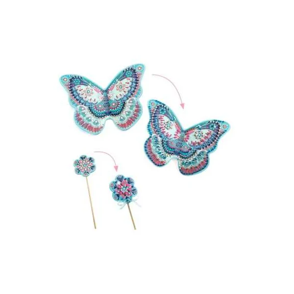 Ailes et baguette de fée à décorer - Do It Yourself - Djeco