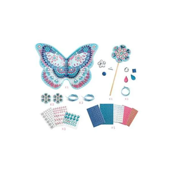 Ailes et baguette de fée à décorer - Do It Yourself - Djeco