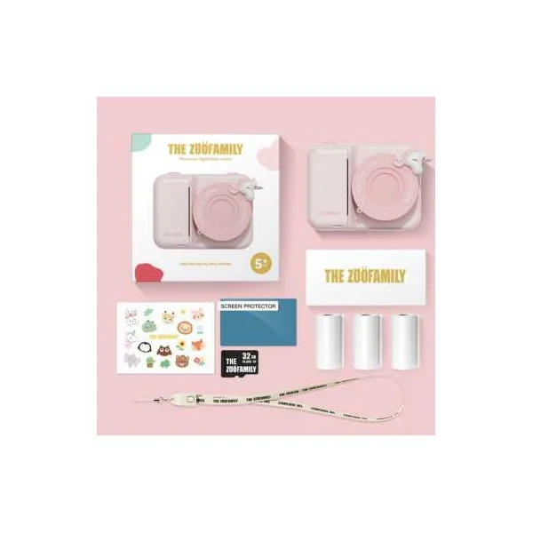 Appareil Photo Impression Instantanée Licorne - The Zoofamily 5-12 ans