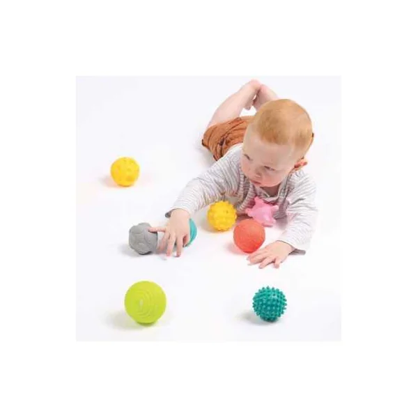 Assortiment de Balles Ludi - Jeu de Motricité Bébé dès 6 mois
