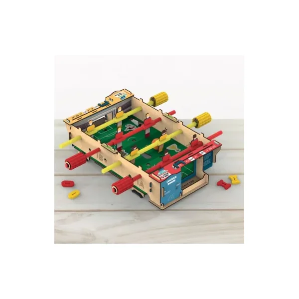 Baby-foot Smartivity à Construire - Kit de Jeu en Bois dès 6 ans