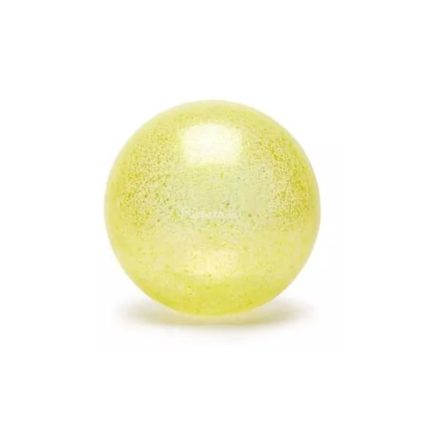 Ballon bulle 10 cm Jaune Mouton - Ratatam - Balle enfant - De 1 à 4 ans