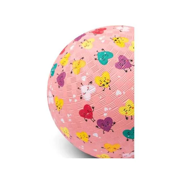 Ballon Cœurs 18 cm Little L | Premier Ballon de Jeu dès 3 ans