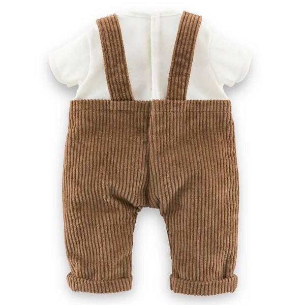 BB30 T-SHIRT & SALOPETTE OURS PETIT EXPLORATEUR - COROLLE VETEMENTS