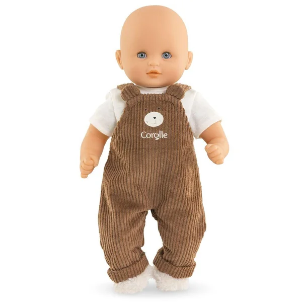 BB30 T-SHIRT & SALOPETTE OURS PETIT EXPLORATEUR - COROLLE VETEMENTS