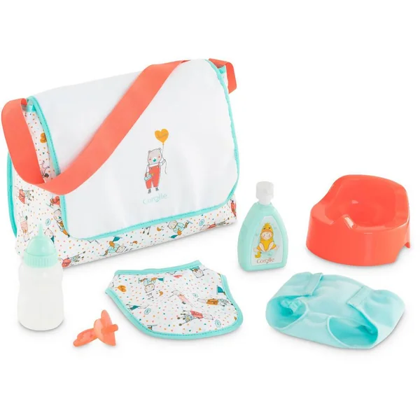 BB36/42 - SAC A LANGER POUR POUPON 36 ET 42 CM - COROLLE ACCESSOIRES