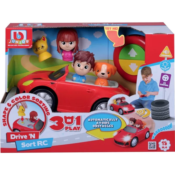 BB JUNIOR - MON 1ER CABRIOLET RC - MON PREMIER CABRIOLET RC AVEC PERSONNAGES