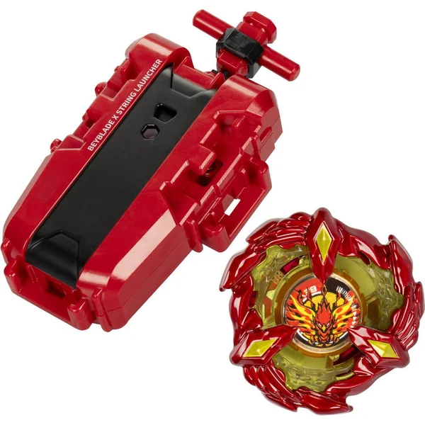 BEYBLADE X - LANCEUR A CORDE DELUXE SOAR PHOENIX 9-60GF