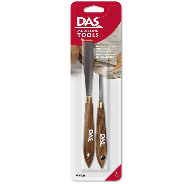Blister de 2 Spatules en acier - DAS