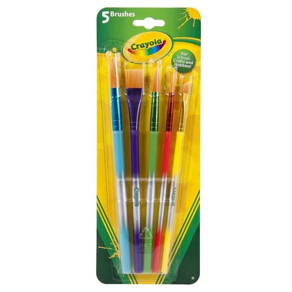 Blister de 5 pinceaux - Crayola