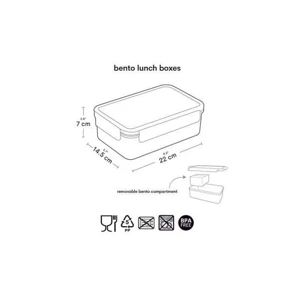 Boite à lunch bento Amis des animaux - A Little Lovely Company