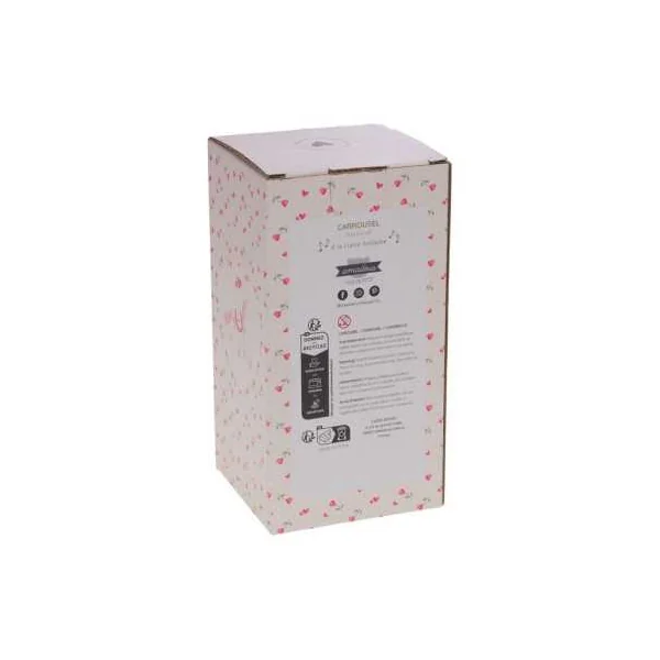 Boite à musique carrousel coeur - Amadeus Les Petits