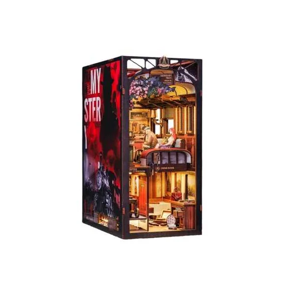 Book Nook Enquête à bord du train - Cutebee - Maquette et Kit DIY 14+