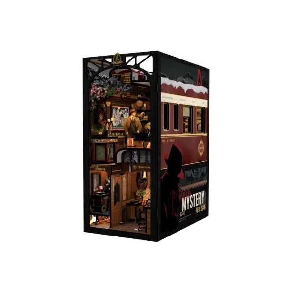 Book Nook Enquête à bord du train - Cutebee - Maquette et Kit DIY 14+