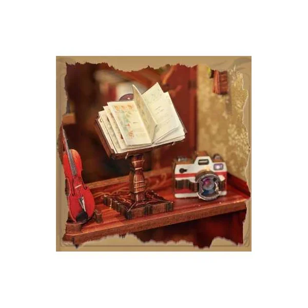 Book Nook La Librairie de la Chouette - Cutebee - Maquette et Kit DIY 14+