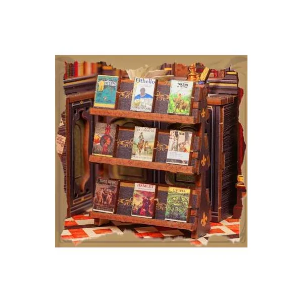 Book Nook La Librairie de la Chouette - Cutebee - Maquette et Kit DIY 14+