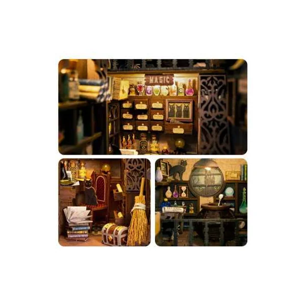 Book Nook La Pharmacie Magique - Cutebee - Maquette et Kit DIY 14+