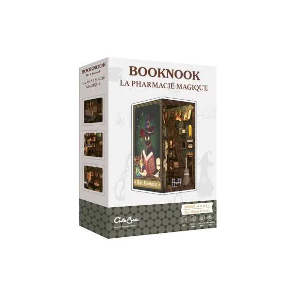 Book Nook La Pharmacie Magique - Cutebee - Maquette et Kit DIY 14+