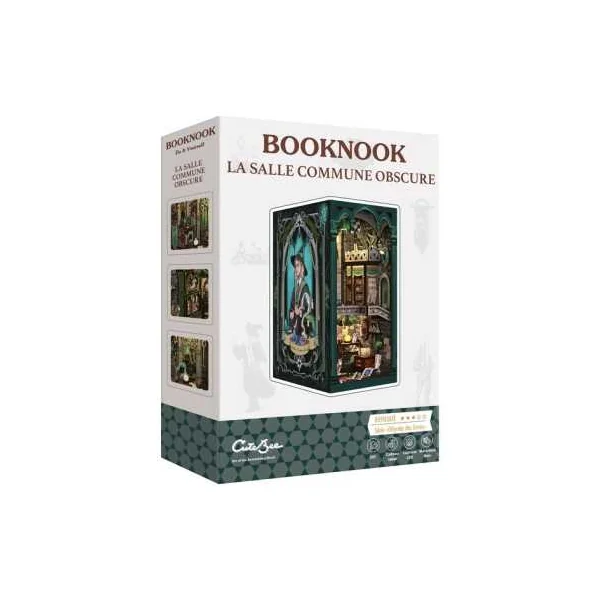 Book Nook La Salle Commune Obscure - Cutebee - Maquette et Kit DIY 14+