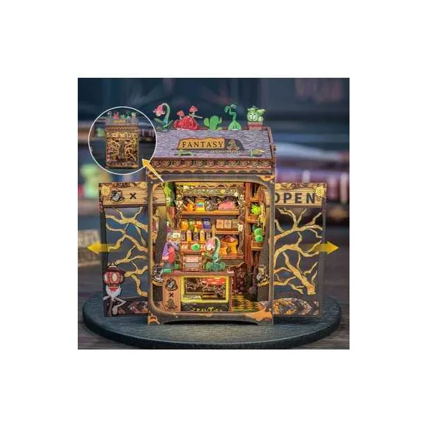 Book Nook Les Plantes Fantastiques - Cutebee - Maquette et Kit DIY 14+