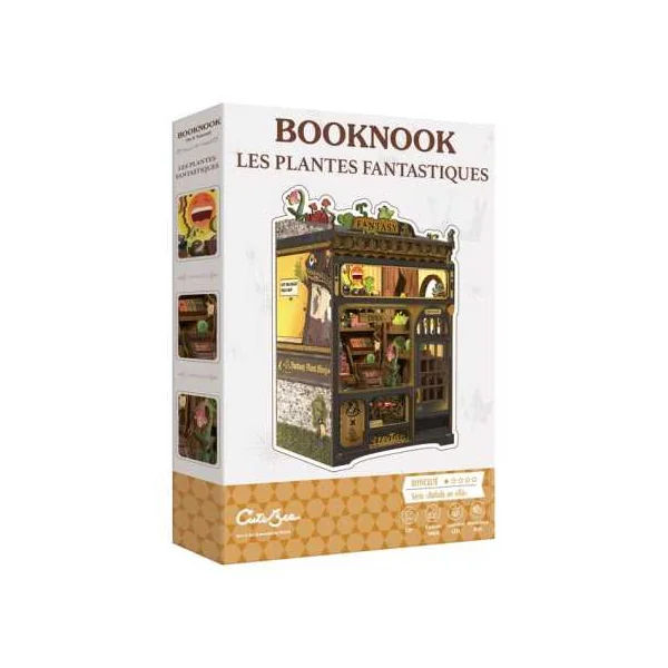 Book Nook Les Plantes Fantastiques - Cutebee - Maquette et Kit DIY 14+