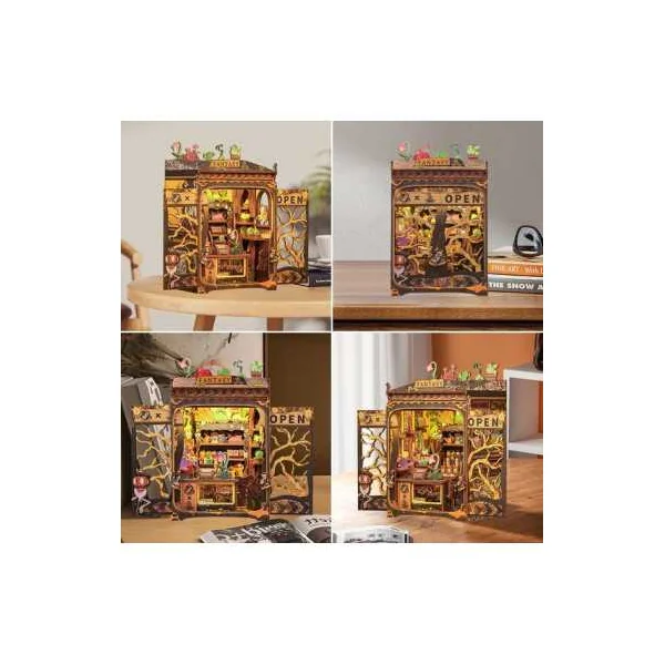 Book Nook Les Plantes Fantastiques - Cutebee - Maquette et Kit DIY 14+