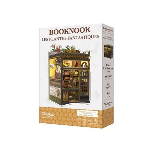 Book Nook Les Plantes Fantastiques - Cutebee - Maquette et Kit DIY 14+