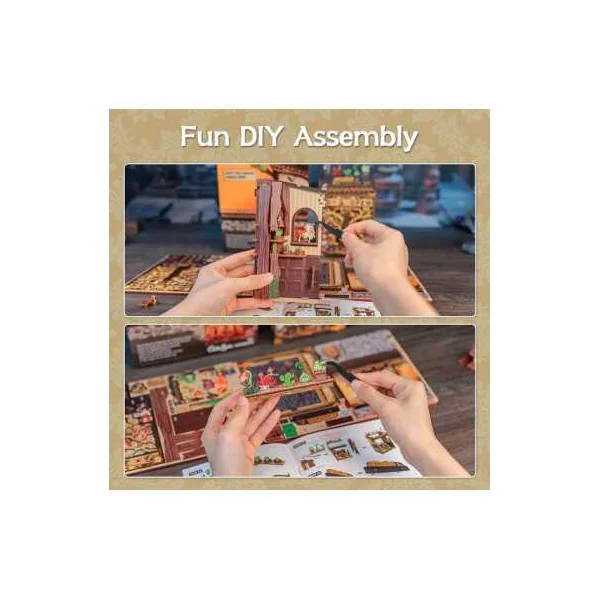 Book Nook Les Plantes Fantastiques - Cutebee - Maquette et Kit DIY 14+