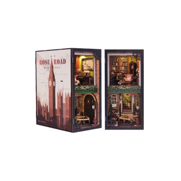 Book Nook Rose Détective Privé - Cutebee - Maquette et Kit DIY 14+