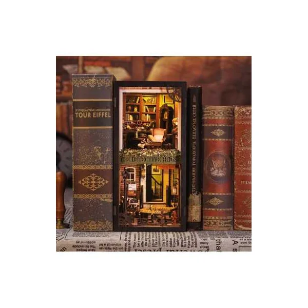 Book Nook Rose Détective Privé - Cutebee - Maquette et Kit DIY 14+