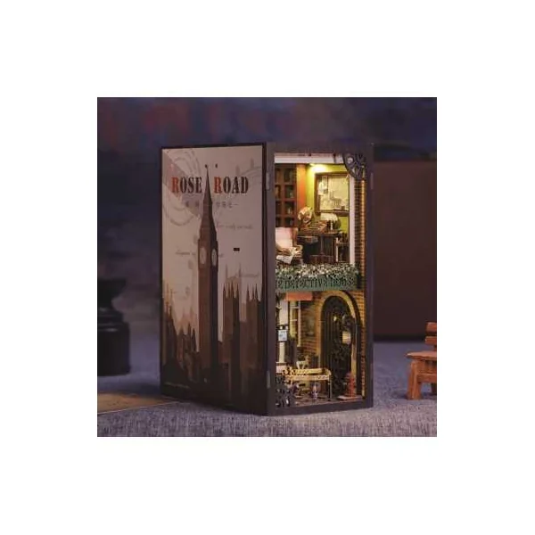 Book Nook Rose Détective Privé - Cutebee - Maquette et Kit DIY 14+