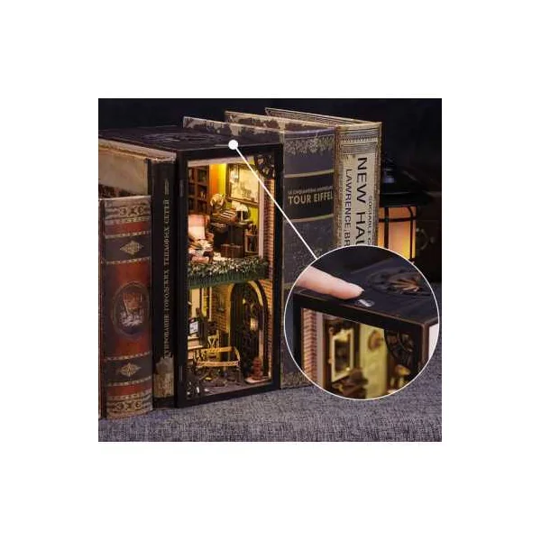 Book Nook Rose Détective Privé - Cutebee - Maquette et Kit DIY 14+