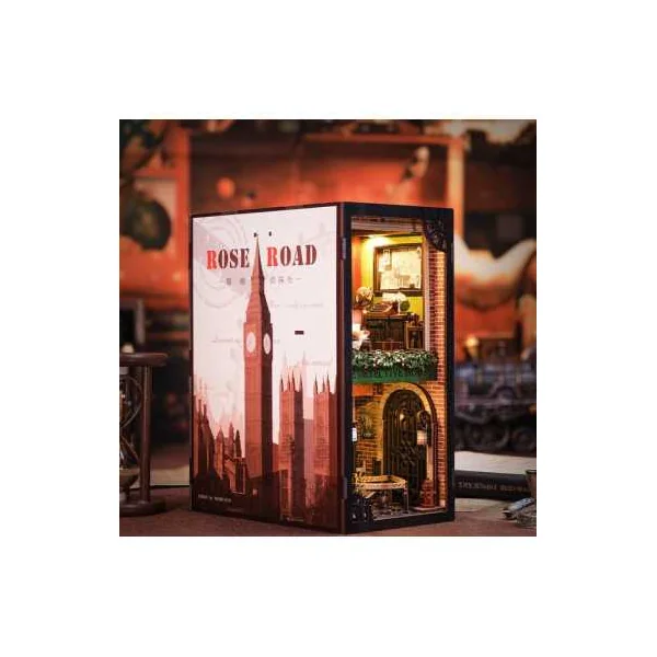 Book Nook Rose Détective Privé - Cutebee - Maquette et Kit DIY 14+