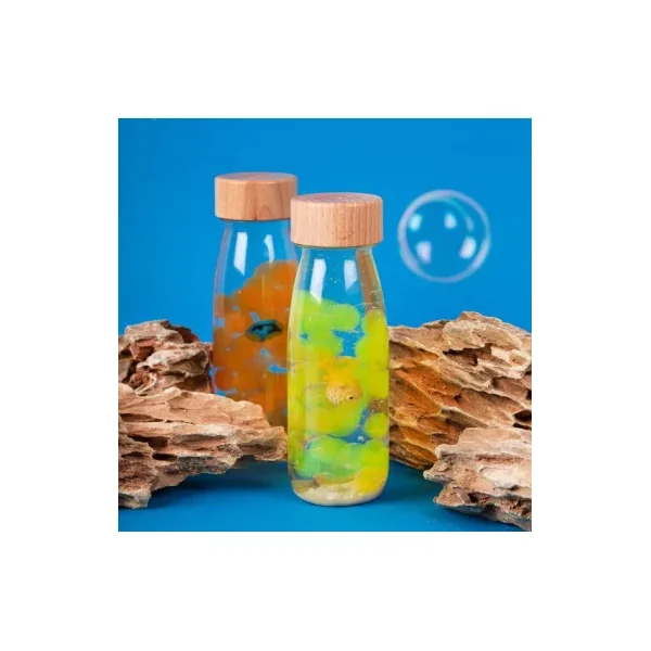 Bouteille Sensorielle Poisson Globe Petit Boum | Éveil Marin dès 3 mois