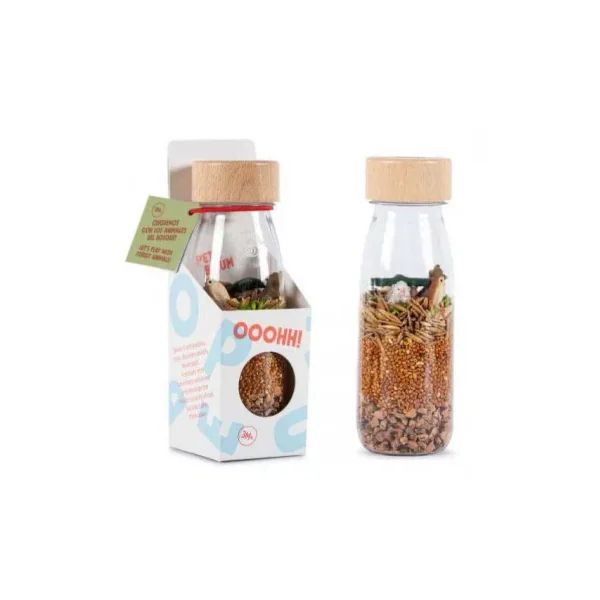 Bouteille Spy Forêt Petit Boum | Éveil Sensoriel Montessori