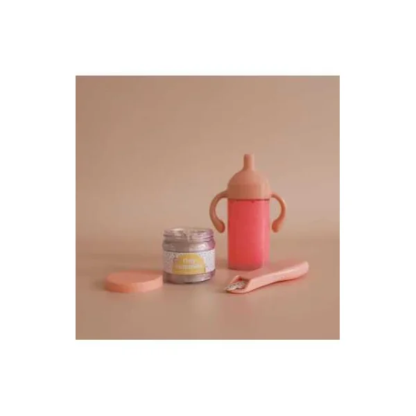 Box Anniversaire Tiny Harlow - Biberon et Pot Lait Fraise dès 3 ans