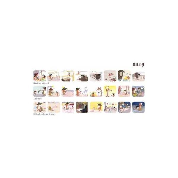 Boîte de 3 disques pour lampe Billy Ecole des loisirs - Moulin Roty