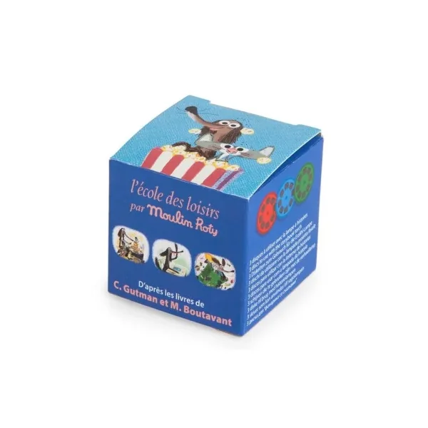 Boîte de 3 disques pour lampe Chien pourri Ecole des loisirs - Moulin Roty